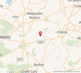 Map of Downhead, EnglandEngland