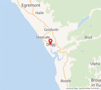 Map of Drigg, EnglandEngland