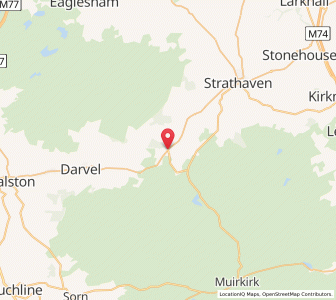 Map of Drumclog, ScotlandScotland