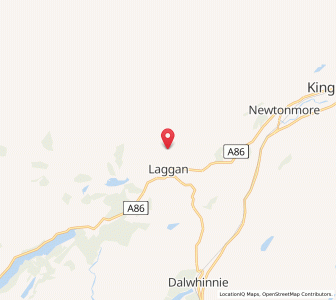 Map of Drumgask, ScotlandScotland