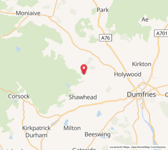 Map of Drumpark, ScotlandScotland