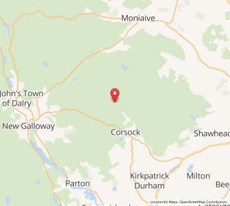 Map of Drumwhirn, ScotlandScotland