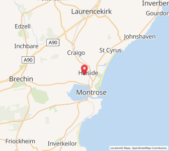 Map of Dubton, ScotlandScotland