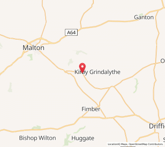 Map of Duggleby, EnglandEngland