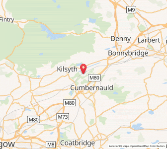 Map of Dullatur, ScotlandScotland