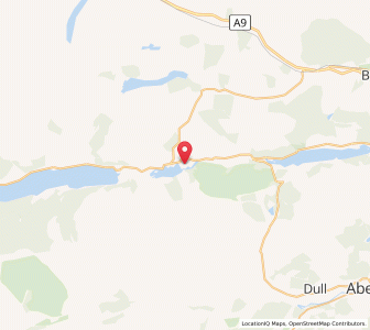 Map of Dunalastair, ScotlandScotland