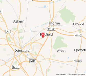 Map of Dunsville, EnglandEngland