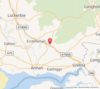 Map of Eaglesfield, ScotlandScotland