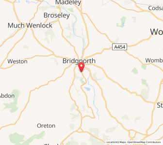 Map of Eardington, EnglandEngland