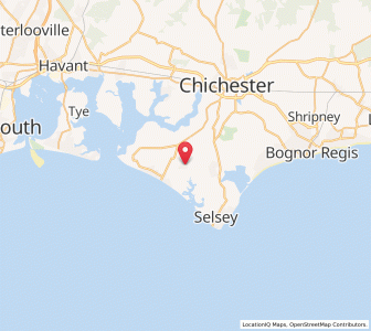 Map of Earnley, EnglandEngland