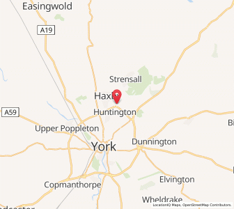Map of Earswick, EnglandEngland