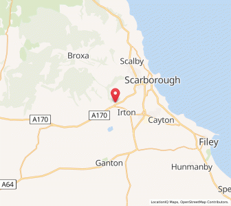Map of East Ayton, EnglandEngland
