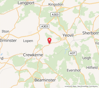 Map of East Chinnock, EnglandEngland