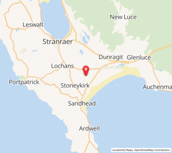 Map of East Freugh, ScotlandScotland