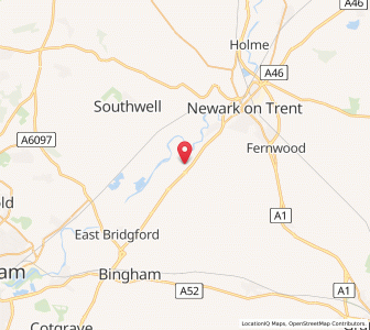 Map of East Stoke, EnglandEngland