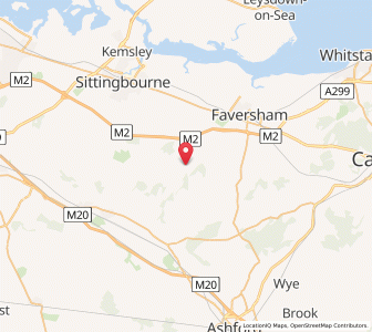 Map of Eastling, EnglandEngland