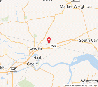 Map of Eastrington, EnglandEngland