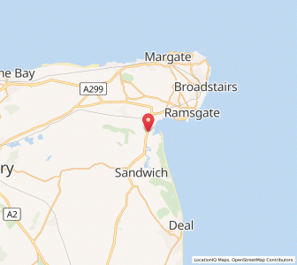 Map of Ebbsfleet, EnglandEngland