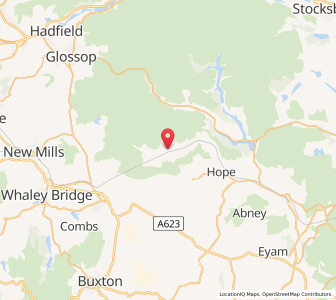 Map of Edale, EnglandEngland