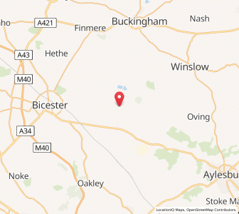 Map of Edgcott, EnglandEngland