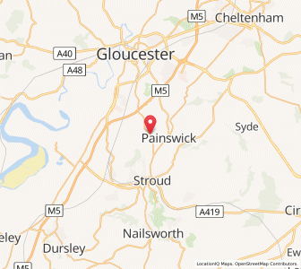 Map of Edge, EnglandEngland