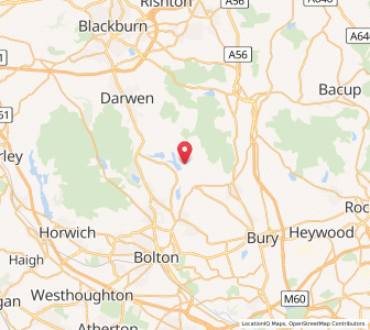Map of Edgworth, EnglandEngland