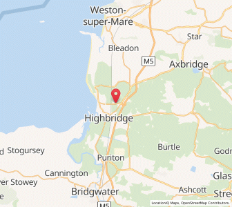 Map of Edithmead, EnglandEngland