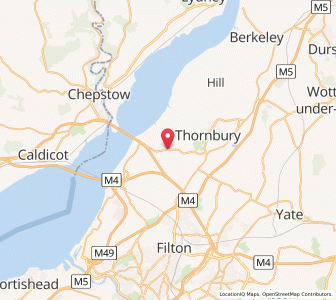 Map of Elberton, EnglandEngland