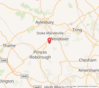 Map of Ellesborough, EnglandEngland