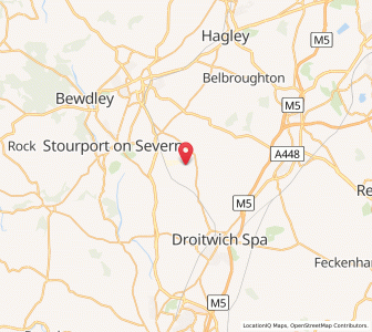 Map of Elmley Lovett, EnglandEngland