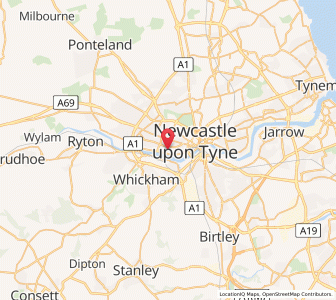 Map of Elswick, EnglandEngland