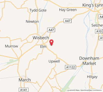 Map of Emneth, EnglandEngland
