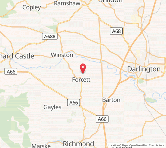 Map of Eppleby, EnglandEngland