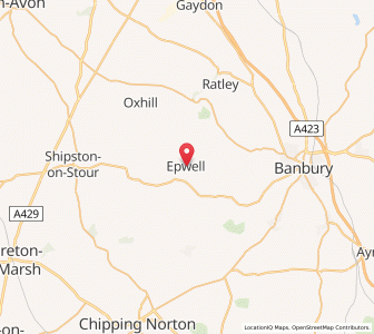 Map of Epwell, EnglandEngland