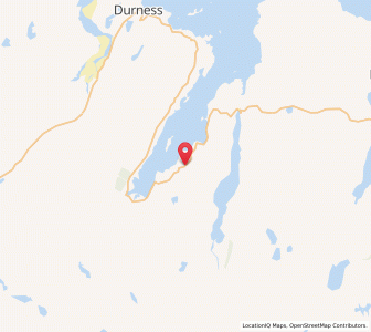 Map of Eriboll, ScotlandScotland