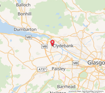 Map of Erskine, ScotlandScotland