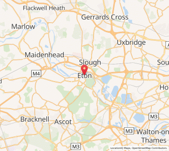 Map of Eton, EnglandEngland