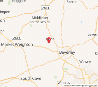 Map of Etton, EnglandEngland