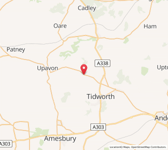 Map of Everleigh, EnglandEngland