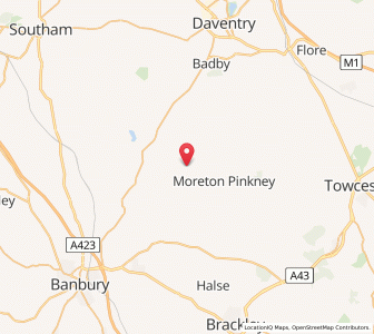 Map of Eydon, EnglandEngland