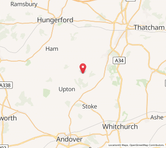 Map of Faccombe, EnglandEngland