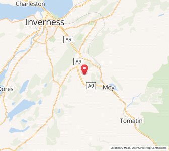 Map of Faillie, ScotlandScotland