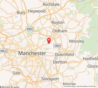 Map of Failsworth, EnglandEngland