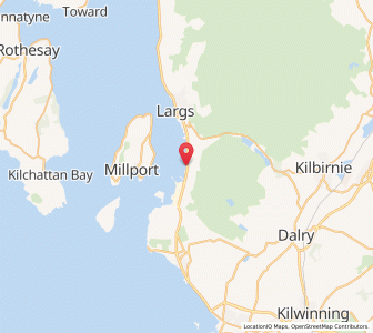 Map of Fairlie, ScotlandScotland