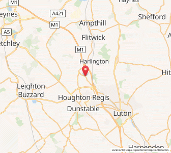 Map of Fancott, EnglandEngland