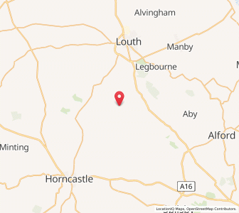 Map of Farforth, EnglandEngland