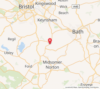 Map of Farmborough, EnglandEngland