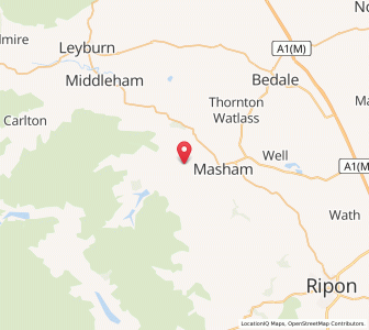 Map of Fearby, EnglandEngland