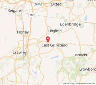 Map of Felbridge, EnglandEngland
