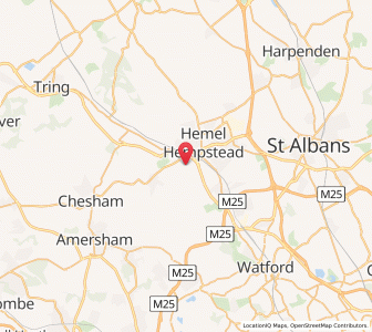 Map of Felden, EnglandEngland